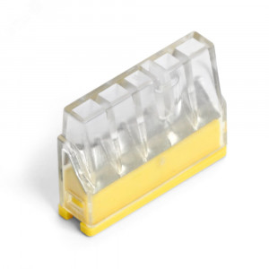 Клемма монтажная 5-проводная для 1-жильного проводника, 32391