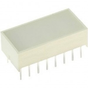 KB-2885SGD, Светодиодный модуль 1хLEDх8,89х19,05мм/зеленый/568нм/60-200мкд