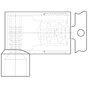 19007-0079, Клеммы .187X.032 FIQD FLAG V-O LOOSE(BB-2225V)