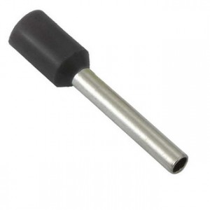 Наконечник штыревой втулочный изолированный НШВИ 1.5-12, Наконечник штыревой втулочный изолированный одинарный 