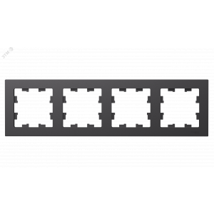 Рамка 4-пост. AtlasDesign универс. базальт SE ATN001404