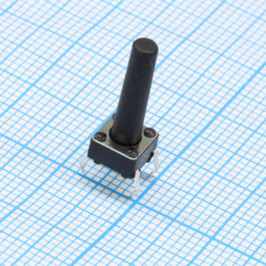 L-KLS7-TS6601-17-180, Кнопка тактильная 6х6мм, h=17мм нажатие 180гр