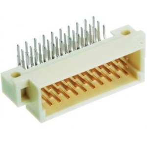 09251306919, Разъемы DIN 41612 30P Male 3C R/A Solder