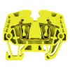Проходная клемма (MINI) WKMF 2,5/15 YELLOW