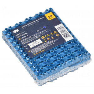 Колодка клеммная ЗВИ-3 н/г 1.0-2.5кв.мм 12 пар син. UZV6-003-04