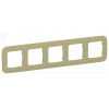 Изображение товара FLITE ARTISTIC Рамка 5-местная РУ-5-А-ФлО оливковый IEK FI-M52-31-20-K26