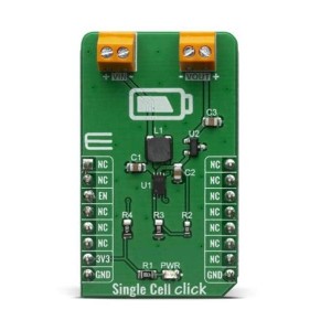 MIKROE-3844, Средства разработки интегральных схем (ИС) управления питанием Single Cell Click