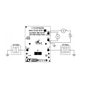 DC871A-B, Средства разработки схем светодиодного освещения  LTC3215EDD - Low Noise, High Current LED