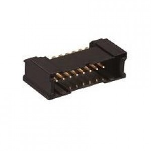 DF51A-4P-2DSA(01), Проводные клеммы и зажимы 4P 1R 2MM 2A HDR THT STGHT GOLD