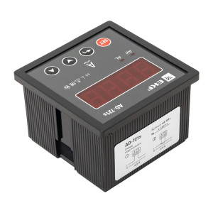 Амперметр AD-721s цифровой на панель 72x72 (квадратный вырез) однофазный в коротком корпусе EKF PROxima AD-721s