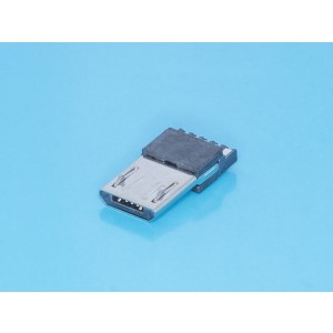 USB/MC-SP/2, Разъем micro USB, вилка на кабель без корпуса, 5 контактов