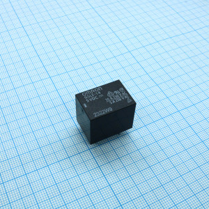 G5LE-14-DC5, Реле силовое 10А одна контактная группа на переключение катушка 5В (22.5x16.5x19)мм монтаж в отверстие