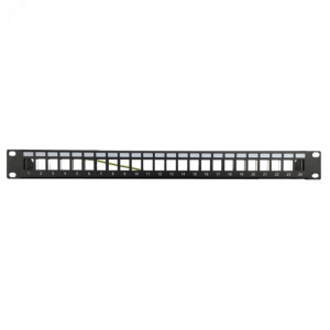 Патч-панель наборная 19",1U, под 24 модуля Keystone, UTP/STP (длямодулей форм-фактора S10,S19) RNKPP241