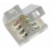 144-006 Коннектор стыковочный для RGB светодиодных лент шириной 10 мм LAMPER(кр.10шт)