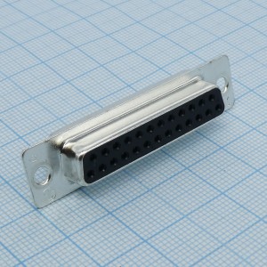 5-747913-2, гнездо 25 pin на кабель (пайка)