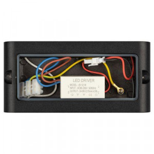 Светильник светодиодный WL41 BK 10Вт 3500К IP54 фасадный черн. Б0054417