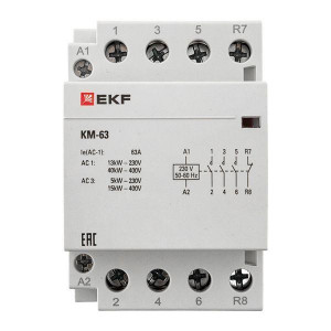 Контактор модульный КМ 63А 3NО+NC (3 мод.) km-3-63-31
