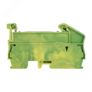 Колодка клеммная пружинная JXB-ST-2.5 3 вывода земля PROxima plc-jxb-st-2.5-3-pen