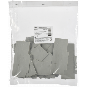 ARMAFIX Заглушка EPCX10-3 для колодки клеммной CX10-3 серая IEK AF-CT40-00-3-K03-010-ZGL
