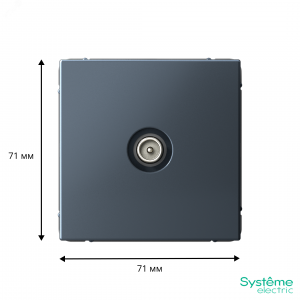 ARTGALLERY TV ТВ розетка проходная 4DB, механизм, грифель GAL000792