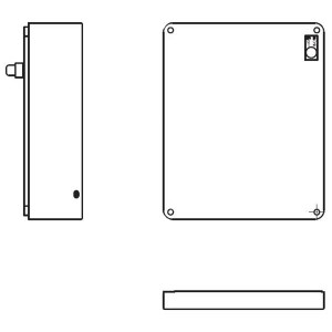 12PH131-IP-GR, Контакты, защелки, держатели и пружины для цилиндрических батарей WATER RESISITANT IP65 3XD W/CVR & SW