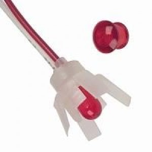 5400A1, Светодиодные панельные индикаторы RED DIFFUSED 5/16" MOUNTING HOLE
