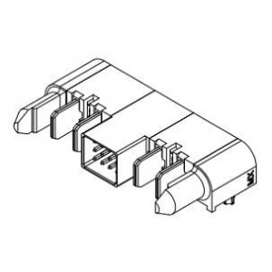 172458-0412, Электропитание платы EXTPWR TEN60 PTB PLG 12CKT SGN 4CKT PWR