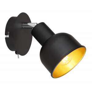 Светильник настенно-потолочный спот Jessica 7050-701 1 х Е14 40 Вт поворотный с выключателем Б0054671