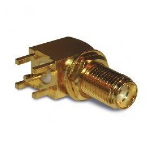 132203-14, РЧ соединители / Коаксиальные соединители R/A BH PC MOUNT SHORT LEGS