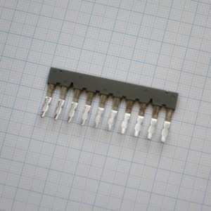 EB10-5-10P-11-00A(H), Перемычка для клеммника на DIN рейку