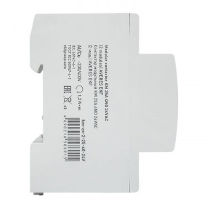 Контактор модульный КМ 25А 4NO 24VAC (2 мод.) AVERES EKF