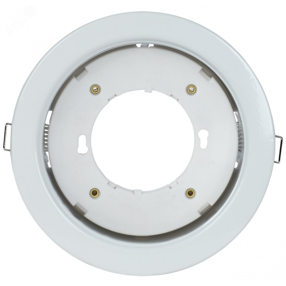Изображение товара Встраиваемый светильник GX70 белый от IEK для потолка и стены