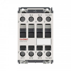 Магнитный контактор YON DSC012 12A 5,5кВт AC3 3P кат.220В AC 1НО DSC012-3C10A230