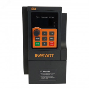 Преобразователь частоты 2.2 кВт, 5.1А, трехфазный, 380В-15%, 50Гц/60Гц, IP20, с панелью управления 00030700