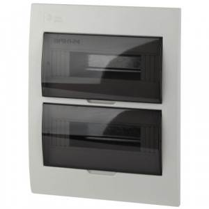 Бокс ЩРВ-П-24 мод. встраив. пластик IP41 SIMPLE NO-box_simple-plastic_24_flush Б0041516
