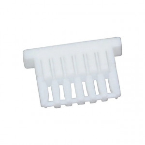 SHLP-06V-S-B, Корпус разъема вилка 6 контакт(-ов) 1мм прямой монтаж на кабель белый коробка