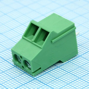 DG504-5.08-02P-14-00A(H), Барьерный клеммный блок 2 контакта. Серия DG504-5.08
