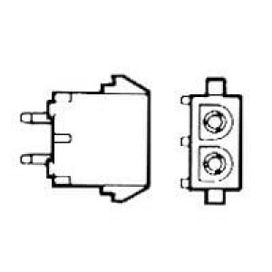 350430-4, Соединитель питания 4 контакт(-ов) 6.35мм луженый прямой монтаж в отверстие 4 терминала(-ов) 1 порт(-ов) пакет