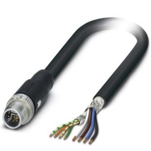1407490, Кабели Ethernet / Сетевые кабели 10 meter CAT5e M12 Y-Code Male-Open End