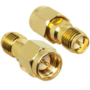 ADP-SMAM-RPSF-G, РЧ адаптеры - внутрисерийные SMA Plug to RP-SMA Jack Adapter