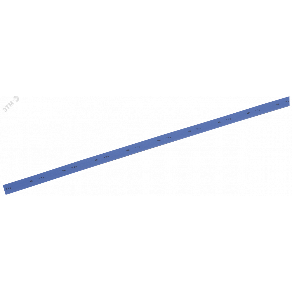 Изображение товара Трубка термоусадочная ТТУ нг-LS 12/6 син. 1м UDRS-D12-1-K07