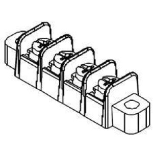 38700-7308, Клеммные колодки с изолирующими перегородками SR BTS PC 8 ASY