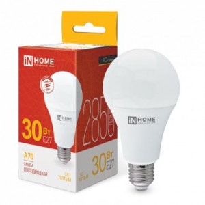 4690612024127 Лампа светодиодная LED-A70-VC 30Вт грушевидная 3000К тепл. бел. E27 2850лм 230В