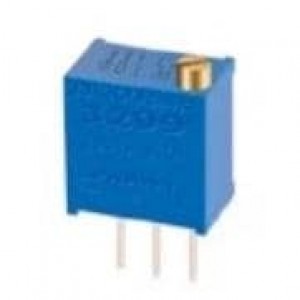 3299W-1-500, Подстроечные резисторы - сквозное отверстие 50 OHMS Standoffs Vertical Adjust 3/8