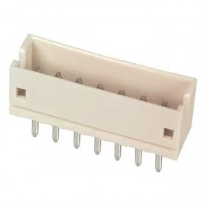 B7B-ZR (LF)(SN), Соединитель защищенный 7 контакт(-ов) 1.5мм луженый прямой монтаж в отверстие коробка серия ZH