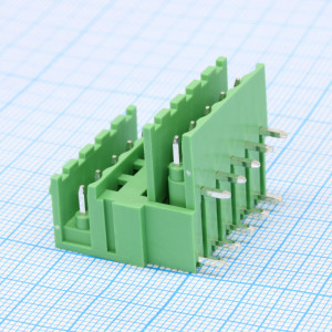 2EDGRT-5.0-10P-14-00A(H), Разъемный клеммный блок на плату, 10 контактов. Серия 2EDGRT-5.0