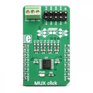 MIKROE-3247, Средства разработки интегральных схем (ИС) переключателей MUX click