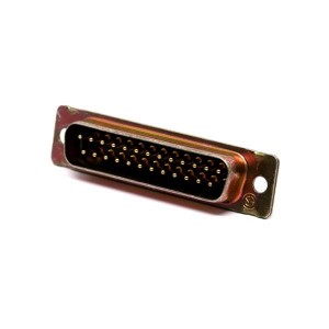 M24308/24-3F, Соединители D-Sub стандарта Mil  PCB PLUG 25 POS VERT