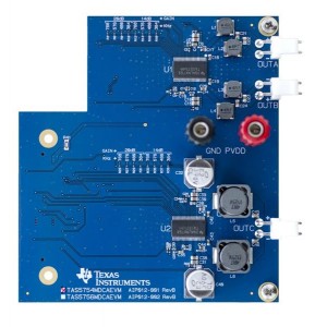 TAS5754MDCAEVM, Средства разработки интегральных схем (ИС) аудиоконтроллеров  TAS5754M I2S Input Eval module