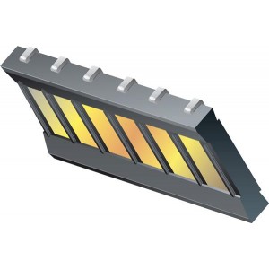 70ADJ-6-FL1G, Контакты для батарей 6 Position Female SMD